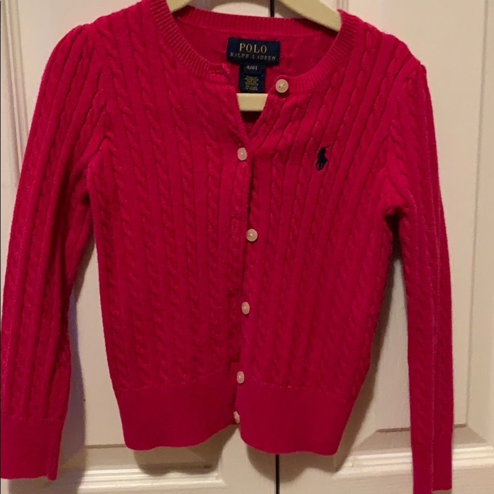 Cable Knit Cardigan size 4T